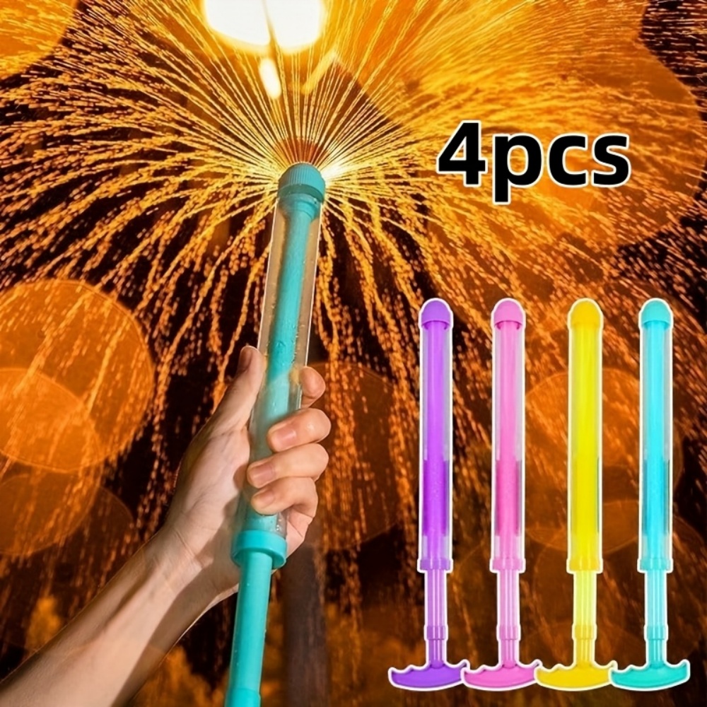 Party Games For 3 People - Набор из 4 разноцветных водных игрушек-распылителей