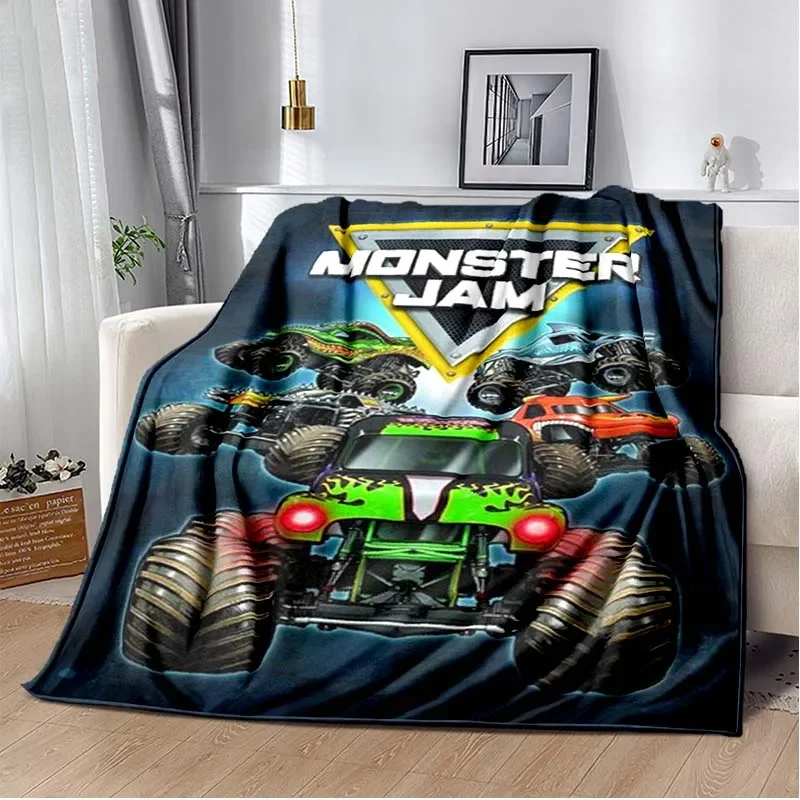 Hot Wheels Car Monster Trucks - Одеяло для дивана, легкое теплое изоляционное