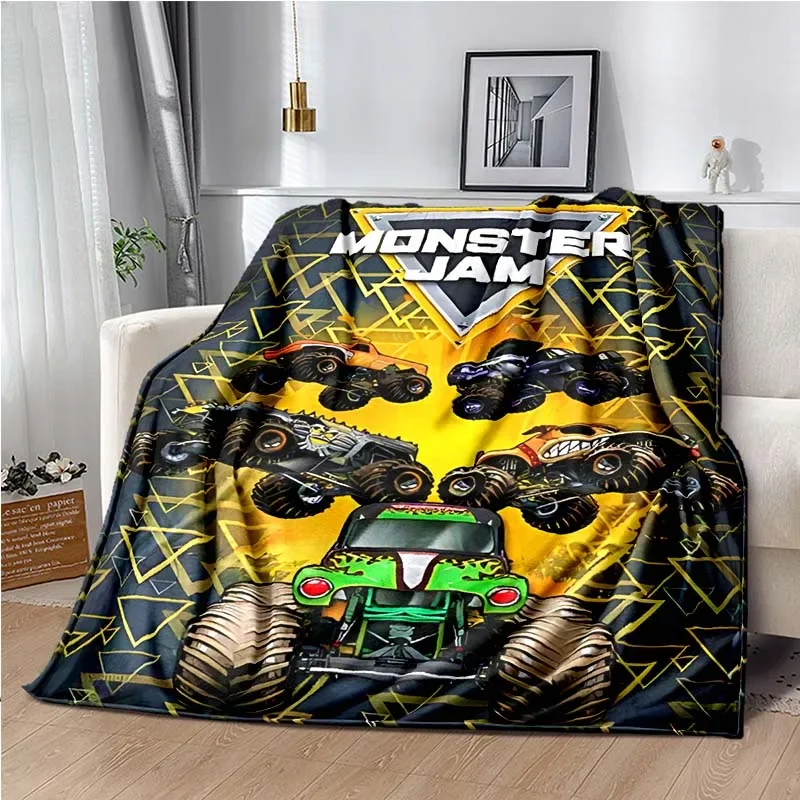 Плед Monster Jam Grave Digger  – обзор и цена Hot Wheels Car Monster Trucks