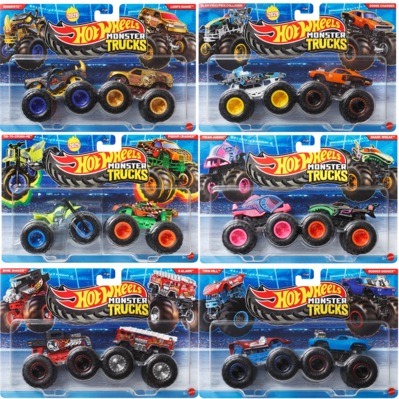 2026 Hot Wheels Monster Trucks – обзор и цена Hot Wheels Car Monster Trucks