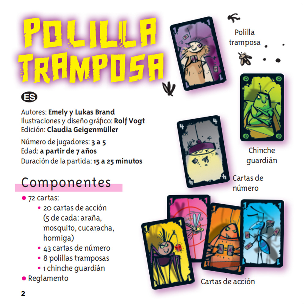 Polilla Tramposa Español Играл – обзор и цена Party Games Juego