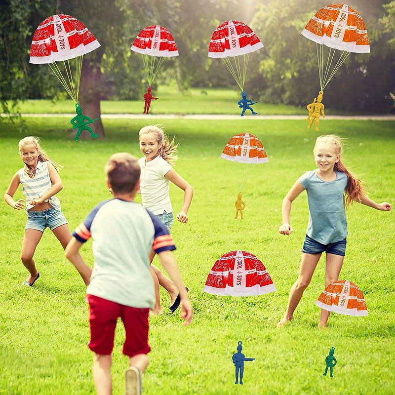 10/100 шт. парашютные игрушки  – обзор и цена Party Games Ideas For Kids